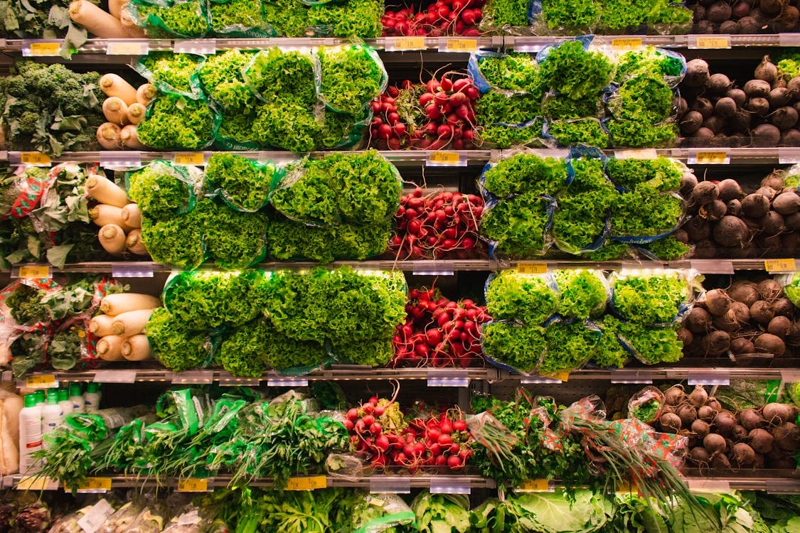 image of produce in a market